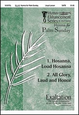 Hymns for Palm Sunday SATB choral sheet music cover